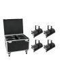 EUROLITE Set 4x LED THA-120PC Theater-Spot + Case