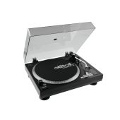 Omnitronic BD-1390 USB Beltdrive Draaitafel zwart