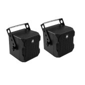 OMNITRONIC BOB-4 Top 16 Ohm black set 2 stuks