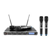 OMNITRONIC UHF-304 4-kanaals draadloos microfoonsysteem 823-832 / 863-865MHz