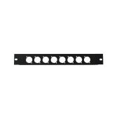 OMNITRONIC Front Panel Z-19 8x XLR (D-type) 1HE