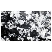 Showgear Show Confetti Metal Silver, Square, 1 kg Fireproof 