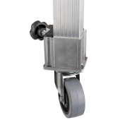 Showgear Mammoth Dex Single Leg Insert Swivel Wheel Without brake