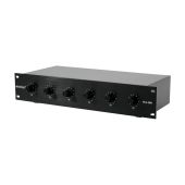 OMNITRONIC PA 6-zone mono vol control 20W Zwart