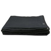 Showtec Dekomolton Backdrop, Black 300 x 300cm