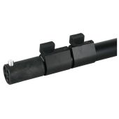 Wentex Telescopic upright - 3-way 180(h)-->420(h)cm, Black (powder coated)