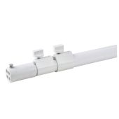 Showtec Telescopic upright - 3-way 180(h)-->400(h) cm, wit (poedercoating)