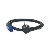 Showtec Powerkabel Powercon naar Schuko 10m 3x 1,5 mm2 