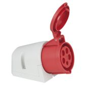 Showtec CEE 32A 400V 5p Wallmount Female