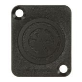 Neutrik Dummy-plate to cover D-shape cut outs