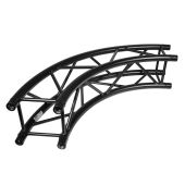 DuraTruss DT 34/2-Circle Part-6m-45°-Black - Black circle part 45° for 6 meter circle
