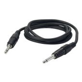 Dap Audio FL05150 - Jack mono naar Jack mono Black 1,5 mtr
l