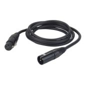 Dap Audio FL0975  XLR Male XLR Female microfoonkabel  3 polig  0,75 mtr