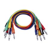 DAP FL1160 - 6 gekleurde ongebalanceerde patch Kabels 60cm