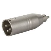 Verloop XLR Male naar RCA Male