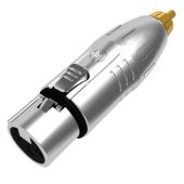 Seetronic XLR 3P female naar RCA male