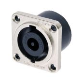Neutrik 8p. Speakon Chassis PCB mount Male Nickel housing