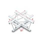 Milos ACB41 - PT30016 kruis 4-way horizontal Pro-30 Triangle P Truss