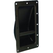 Adam Hall 34001 zwart stalen handvat