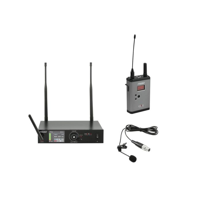 PSSO Set WISE ONE + Belt Pack + Lavalier microfoon 518-548MHz