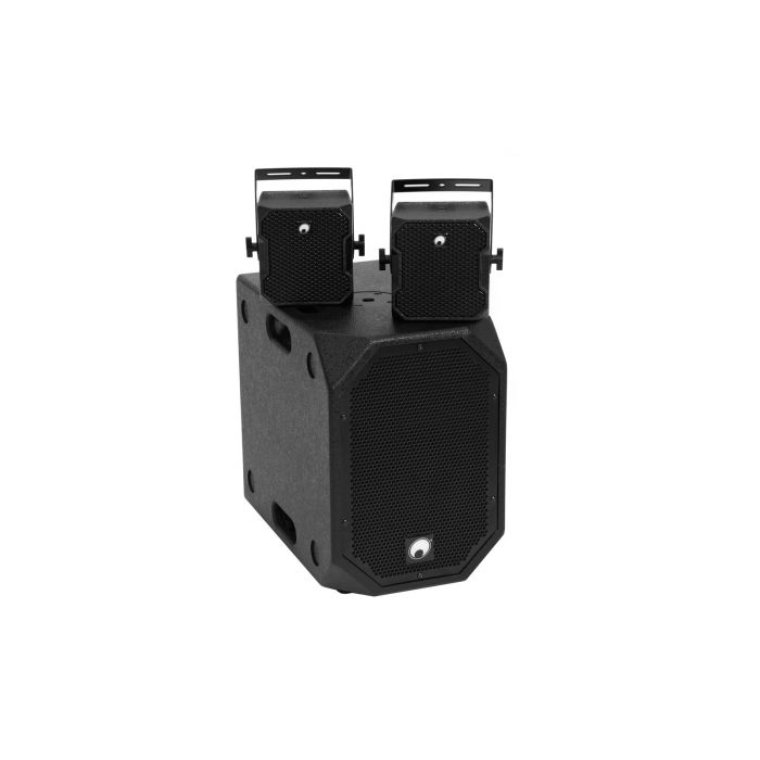 OMNITRONIC Set BOB-10A zwart + 2x BOB-4 zwart