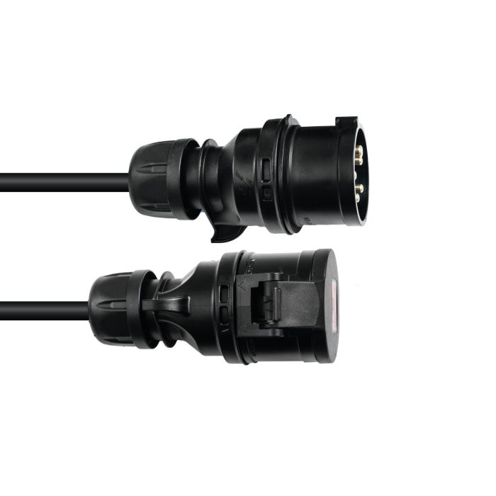 PSSO CEE Verlengkabel 16Amp 5x2,5mm 25mtr Black editie