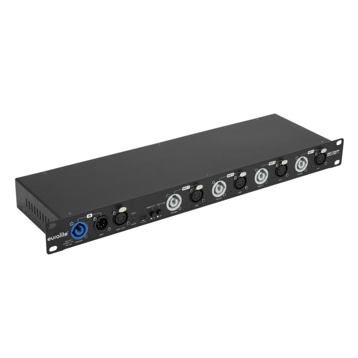 EUROLITE DMX Power Splitter 4x4 5-pin XLR
