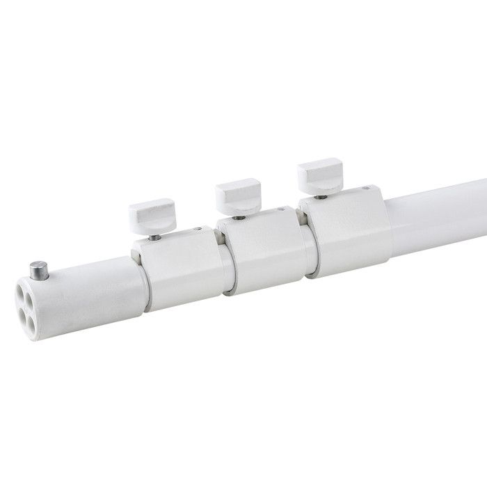 Wentex Telescopic upright - 4-way  180(h)-->500(h)cm - zwart