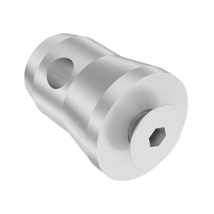 Milos truss CON88B Half Conical Connector P-truss met schroefdraad M10 incl. Bolt for Baseplate
