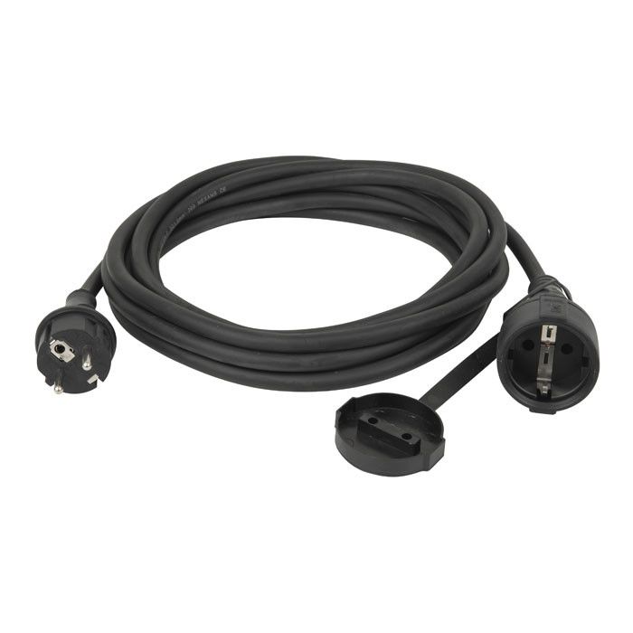 DAP Schuko Verlengkabel - H07RN-F 3G 1.5  10mtr lange stroomverlengkabel