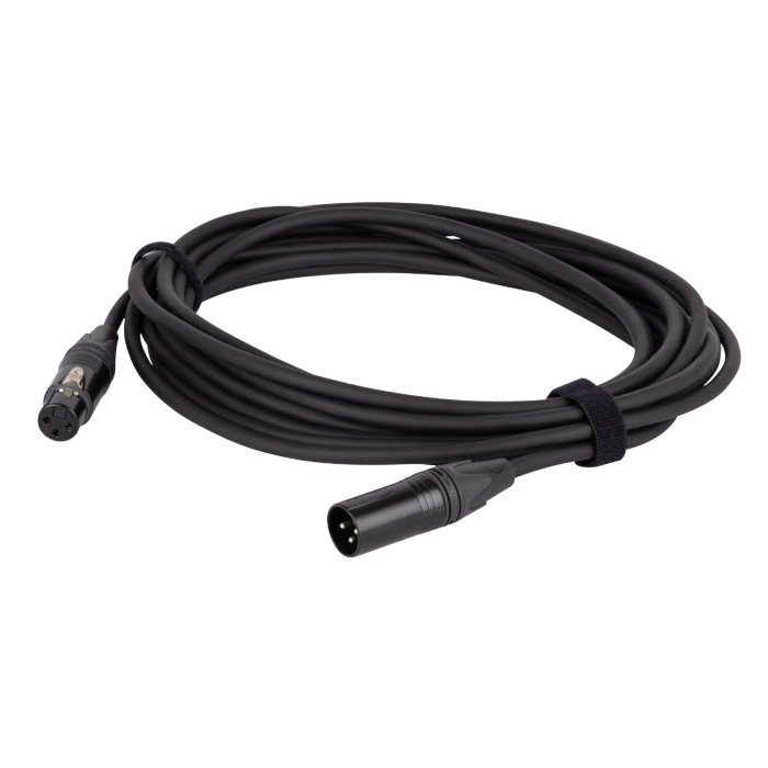 DAP FLN09 - DMX & AES/EBU XLR/M 3P to XLR/F 3P Neutrik NC3-BAG Series 0.75 mtr