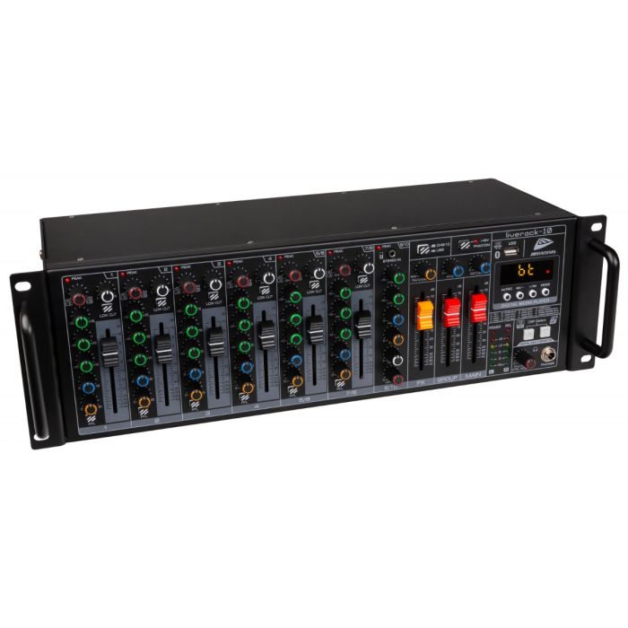 JB Systems LIVERACK-10 Multifunctionele PA-mixer
